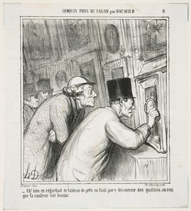 Well, if you look very closely, you might end up finding some quality! The colour seems to be good by Honoré Daumier